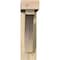 Ekena Millwork Thorton Block Rough Sawn Bracket w/ Offset Brace, Douglas Fir, 4"W x 14"D x 14"H BKT0402X14X14THR05RDF - alternate 2